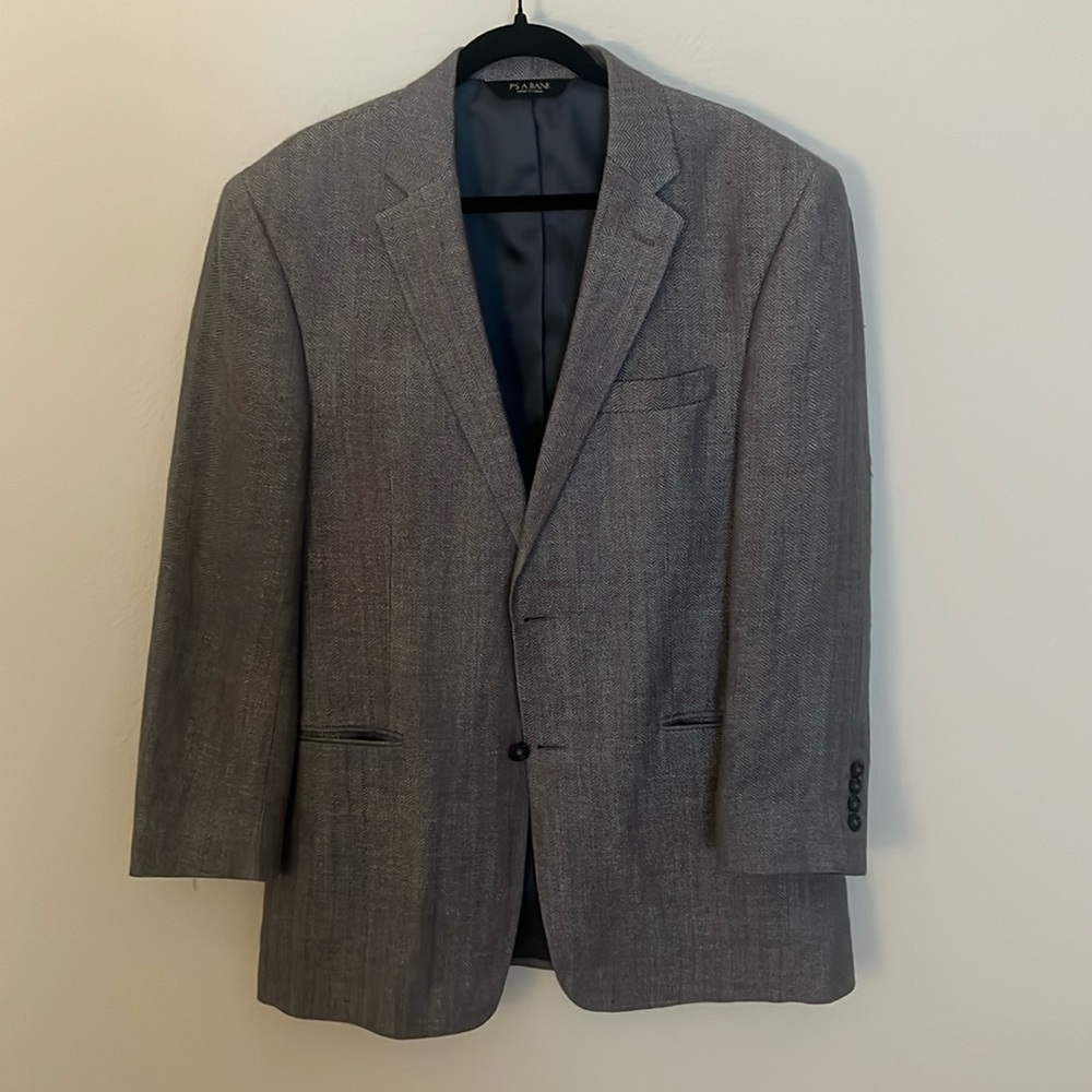 Men’s Jos. A. Bank Gray Tweed Suit Jacket